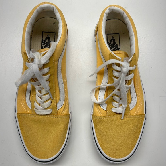 Vans Shoes - Vans Yellow and White Casual Sneakers
